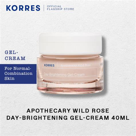 korres day brightening gel cream.